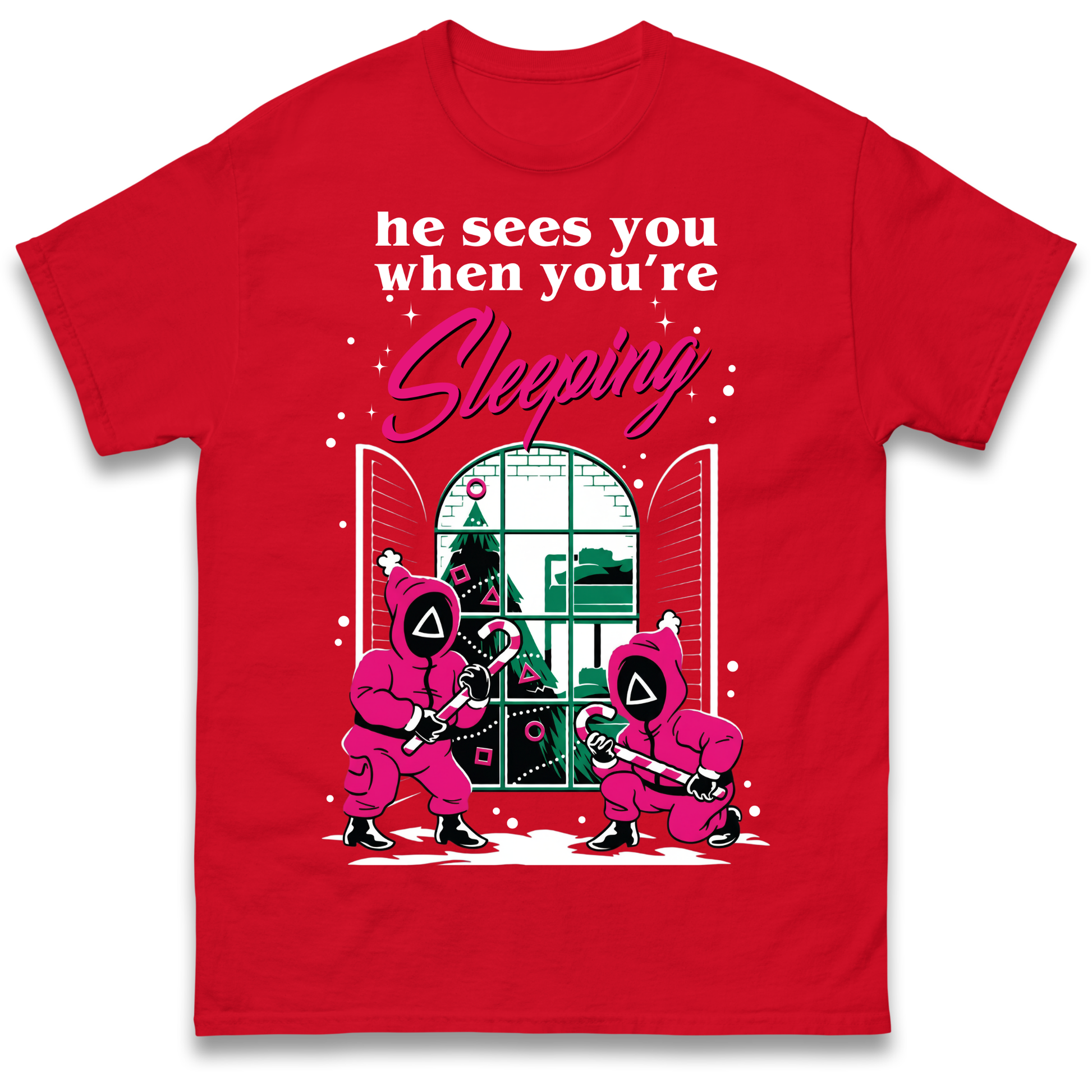 Squid Games Xmas T Shirt