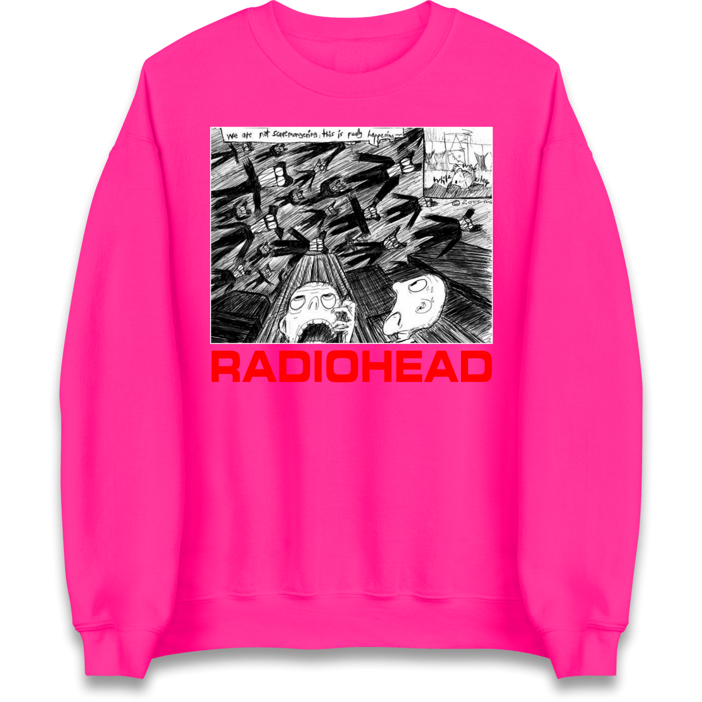 Radiohead We Are Not Screaming Sweatshirt