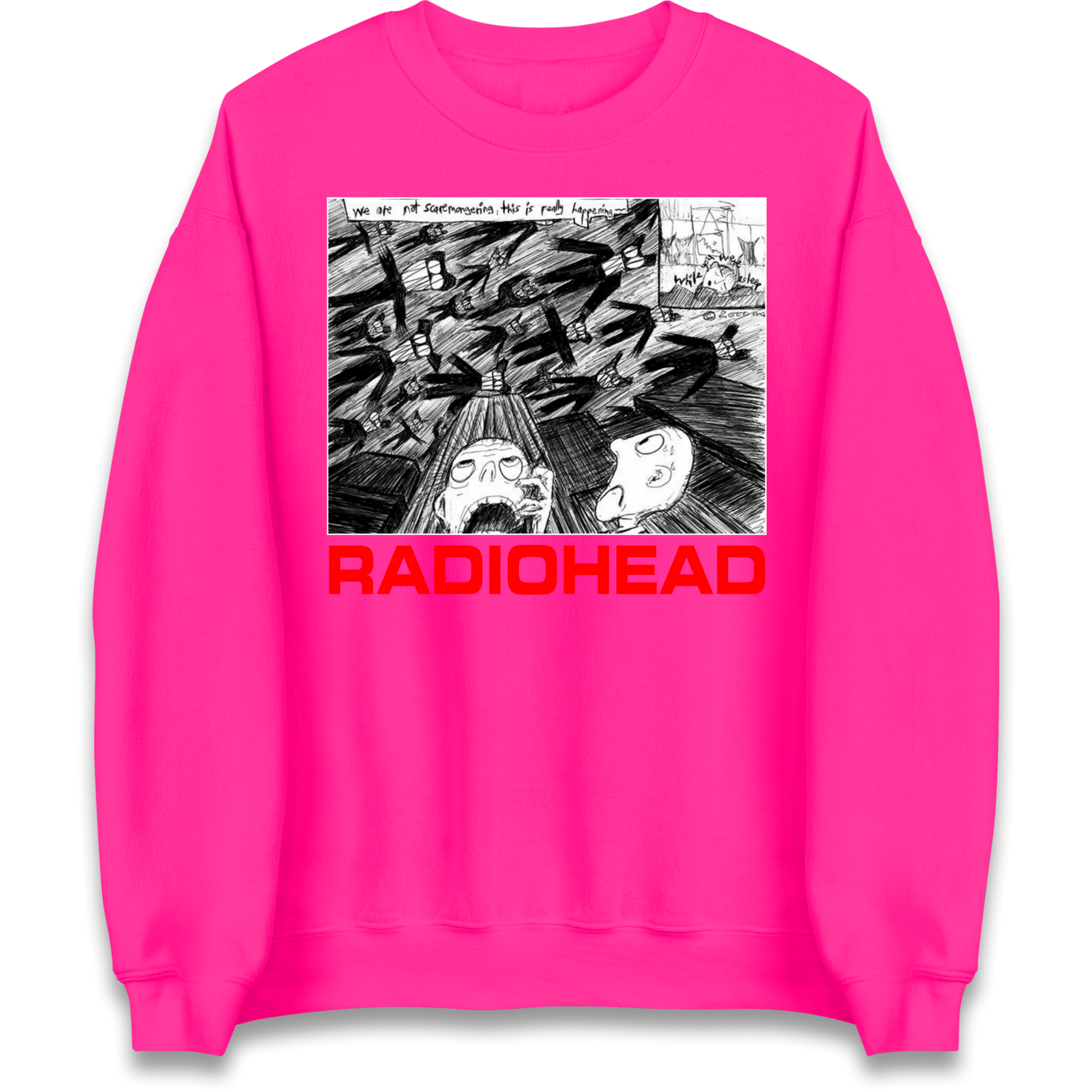 Radiohead We Are Not Screaming Sweatshirt