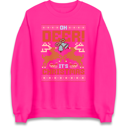 Oh Deer its Christmas Sweatshirt