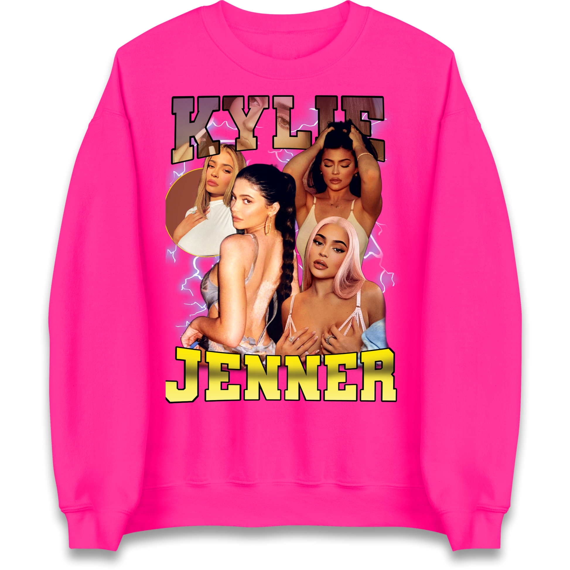 Kylie Jenner Pink Lips Sweatshirt