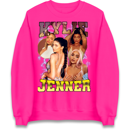 Kylie Jenner Pink Lips Sweatshirt