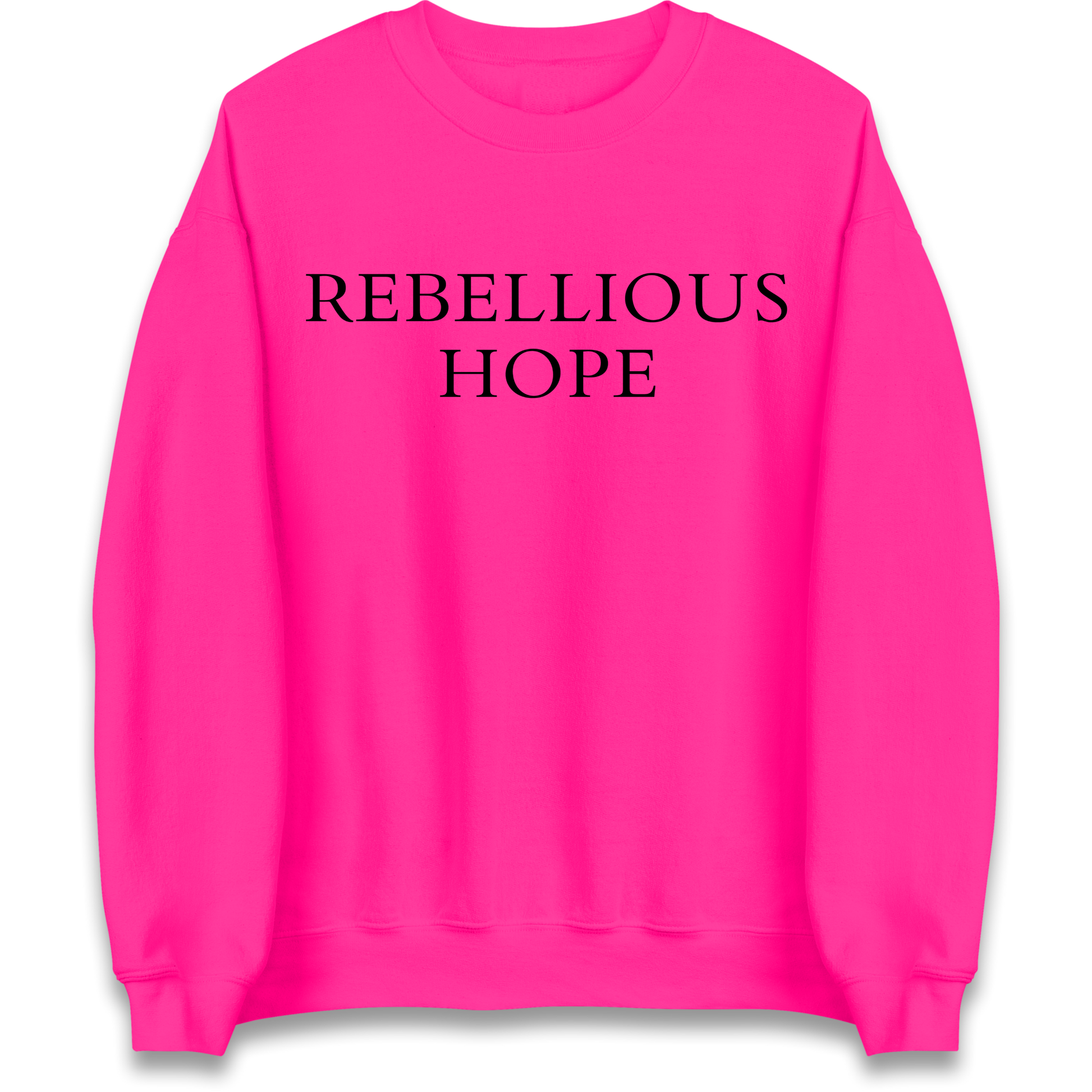 Rebellious Hope Embroidered Sweatshirt