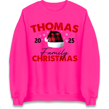 Thomas Family Christmas Sweatshirt