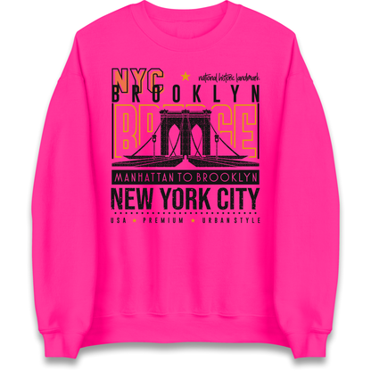 NYC Brooklyn Bridge Sweatshirt
