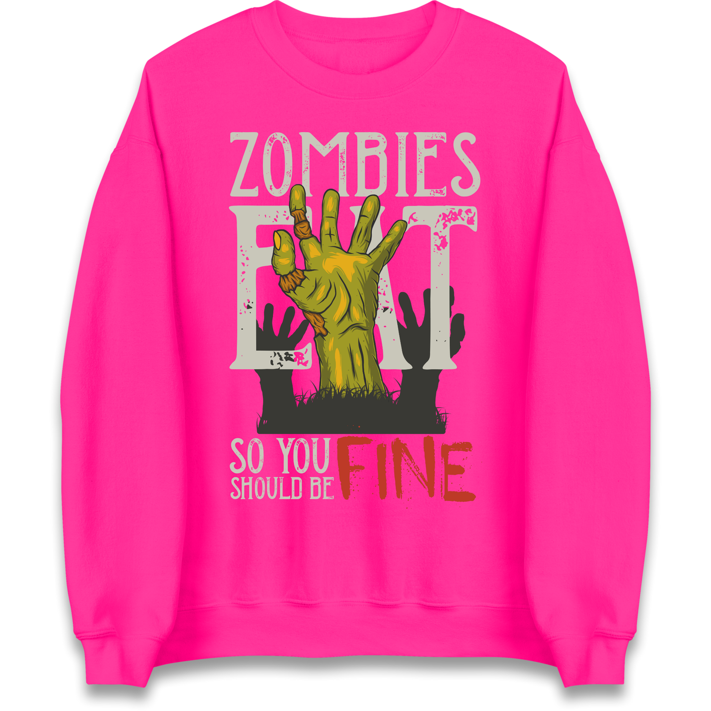 Zombies Eat Sweatshirt