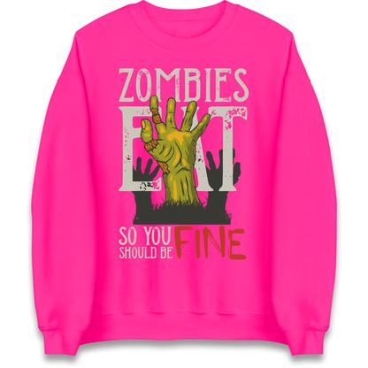Zombies Eat Sweatshirt