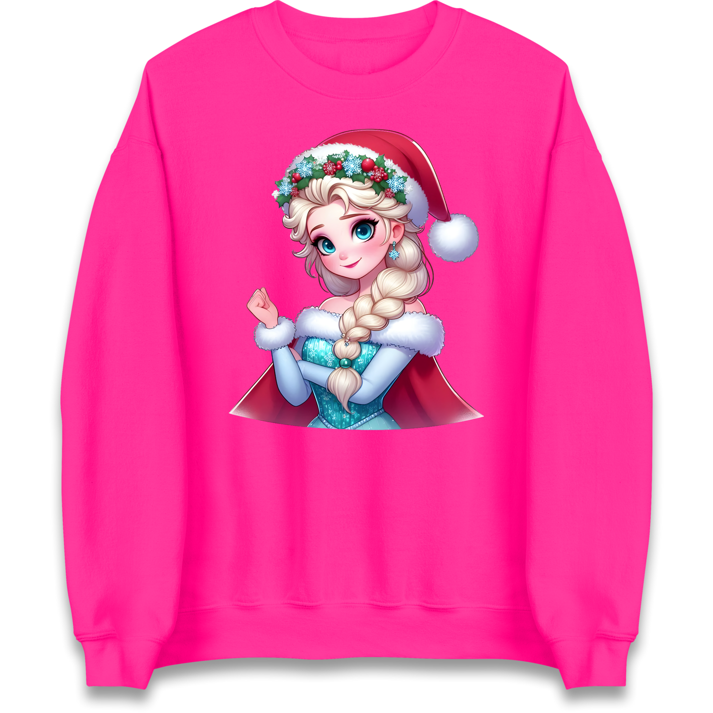 Elsa Frozen Santa Sweatshirt