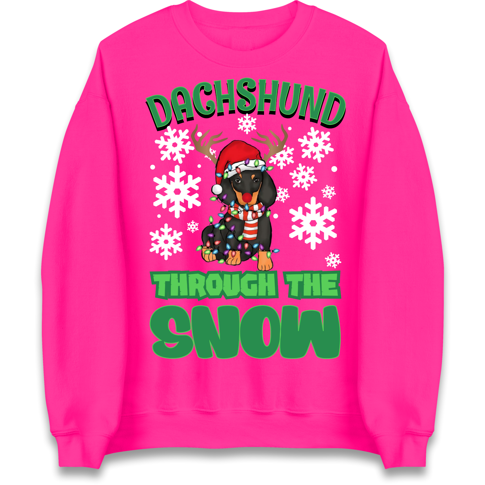 Dachshund Dog Christmas Jumper