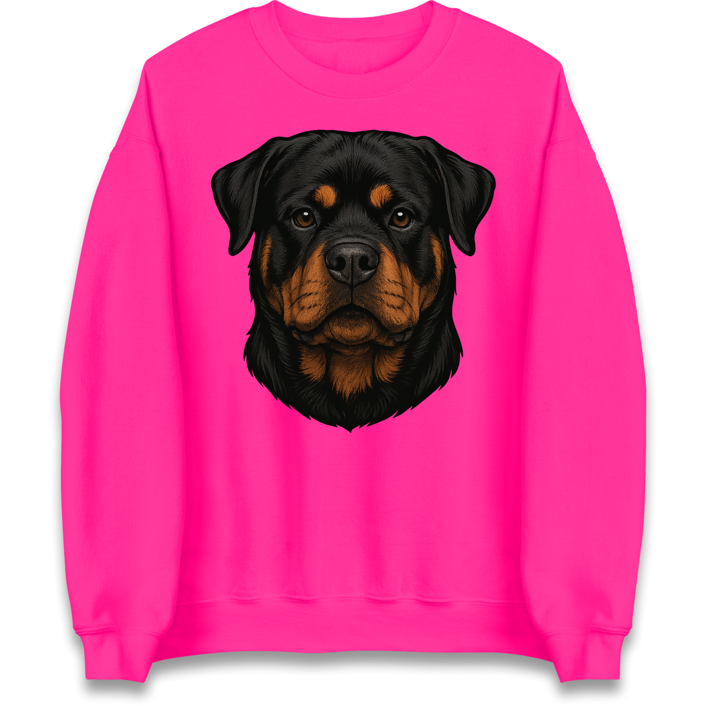 Rottweiler Face Sweatshirt