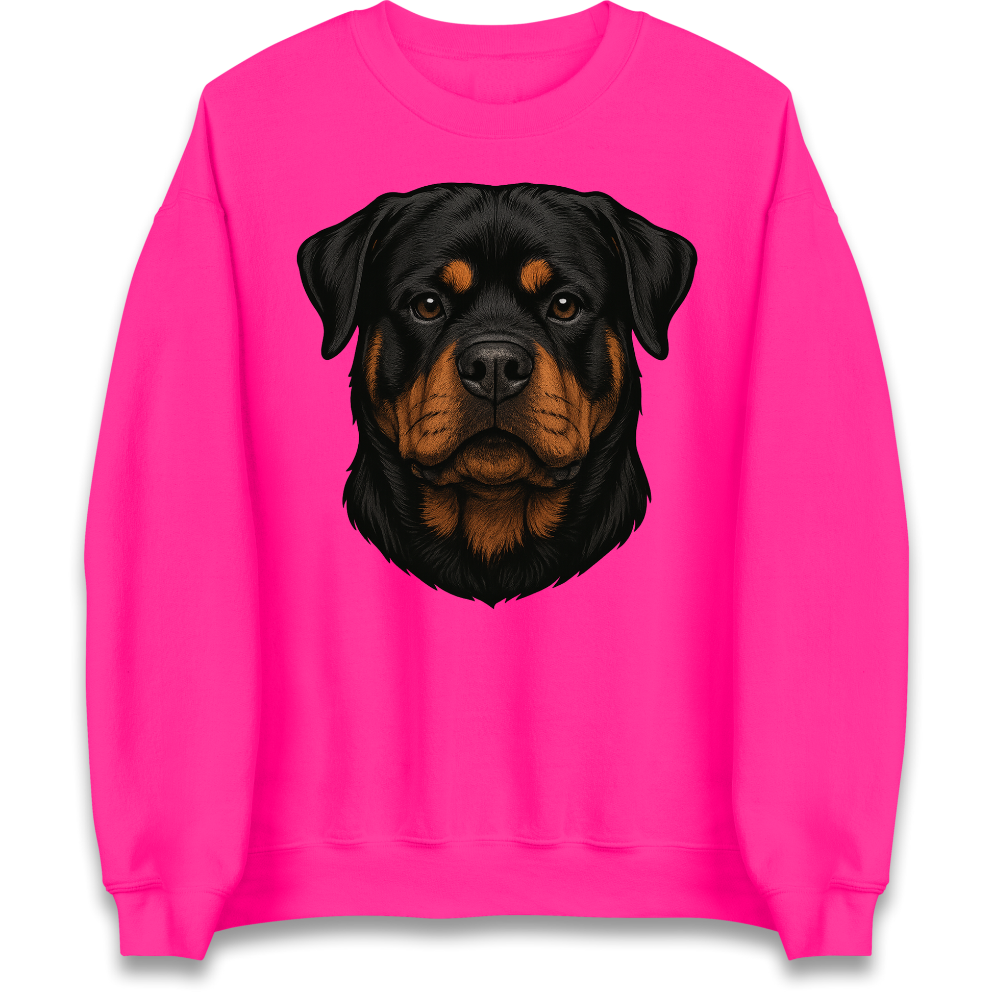 Rottweiler Face Sweatshirt