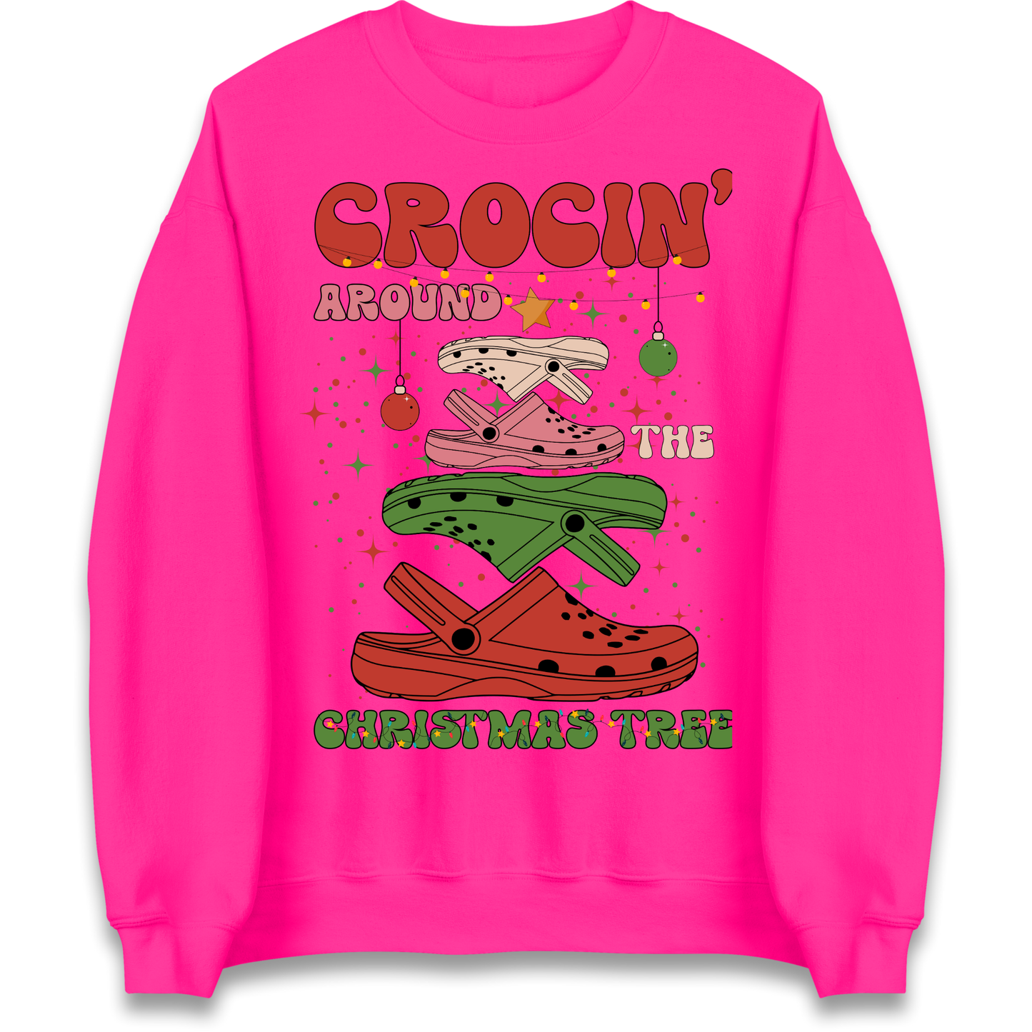 Crockin Around the Christmas Tree Christmas Sweatshirt