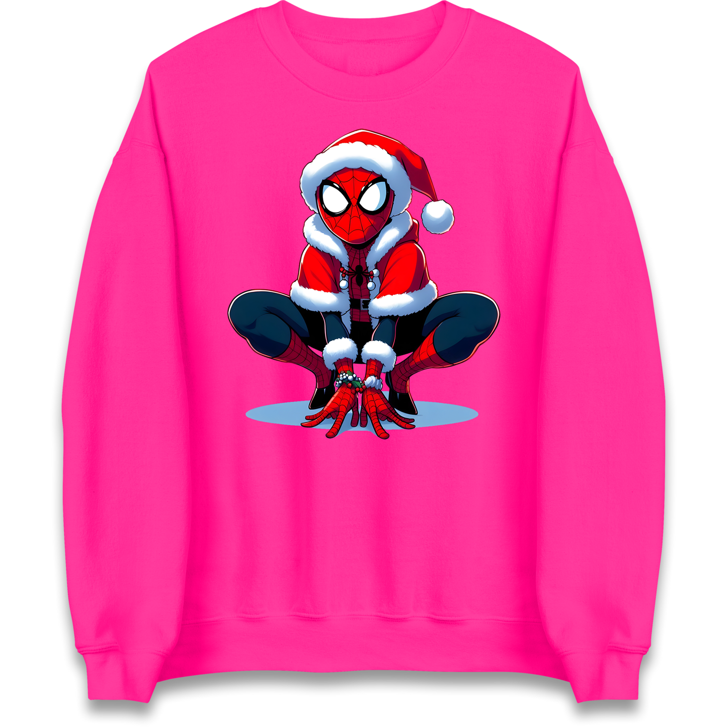 Spiderman Christmas Jumper Adult