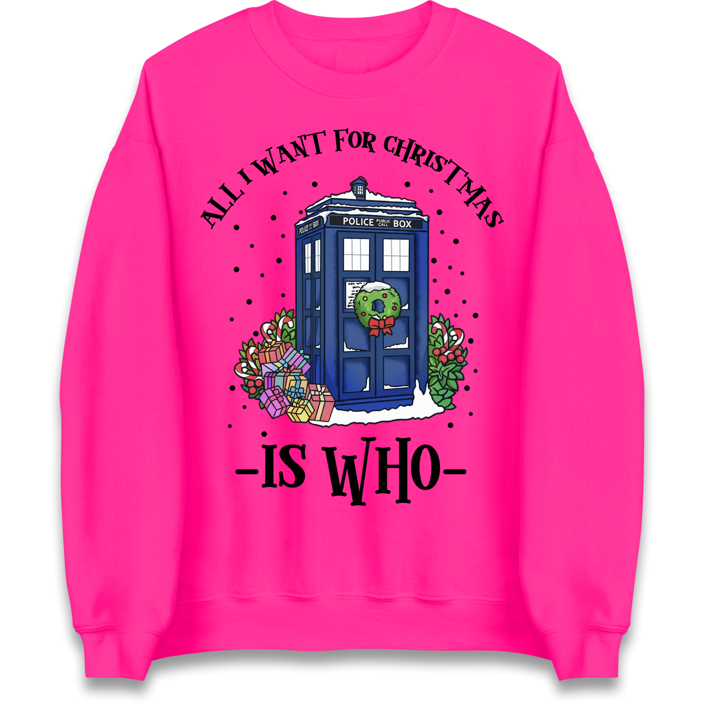 Dr Who Christmas Jumper