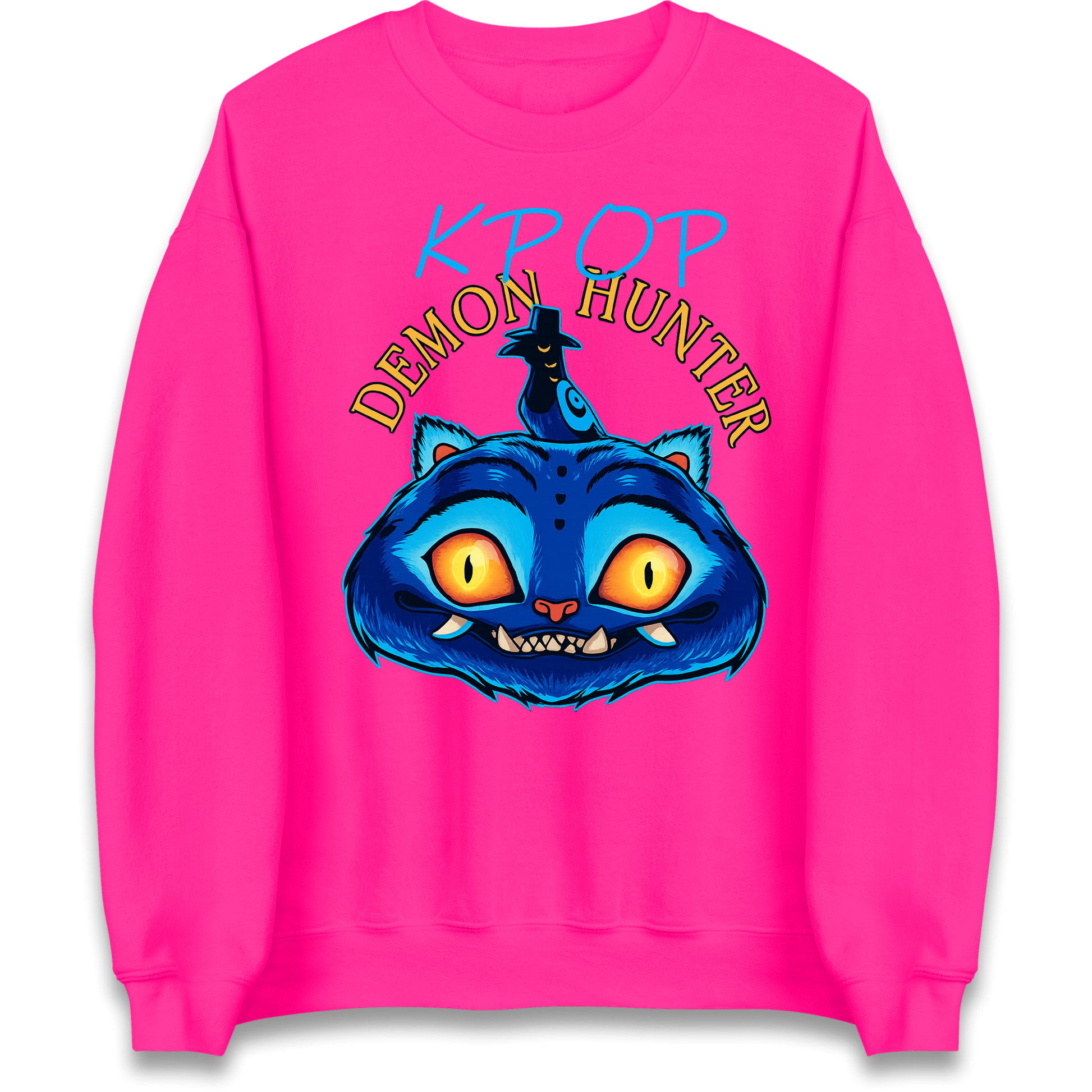 Kpop Demon Hunter Derpy Tiger Sweatshirt