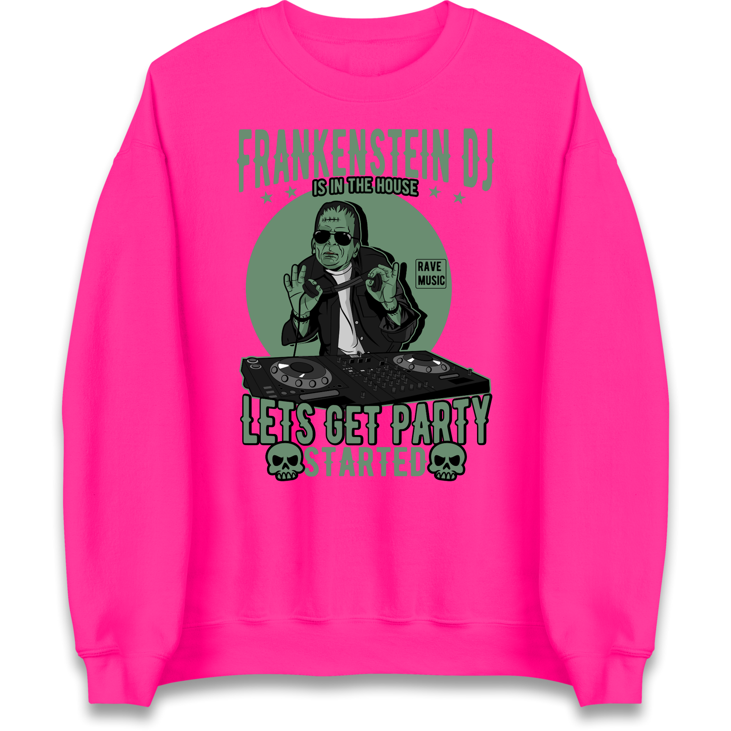 Frankenstein DJ Sweatshirt
