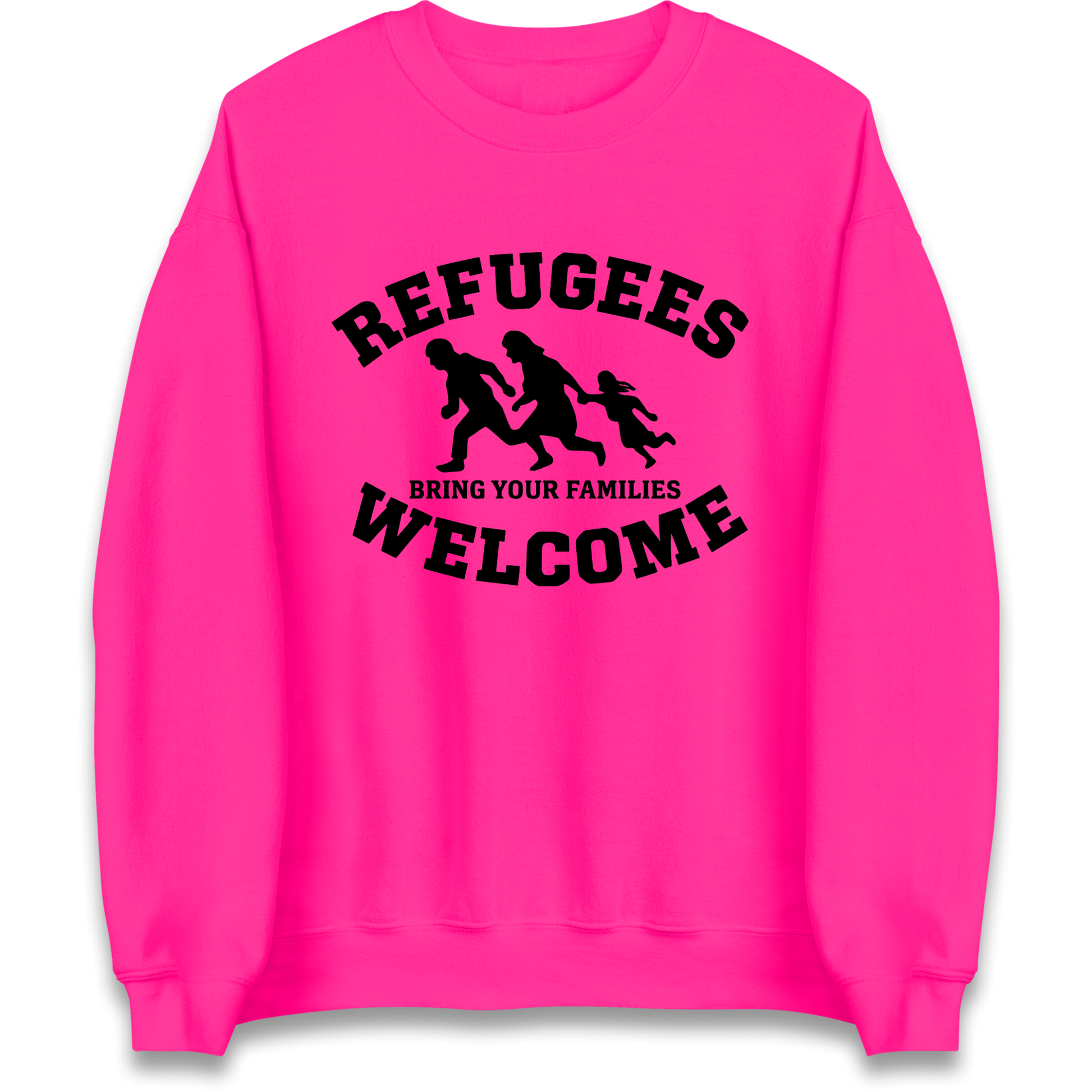 Welcome Refugees Sweatshirt