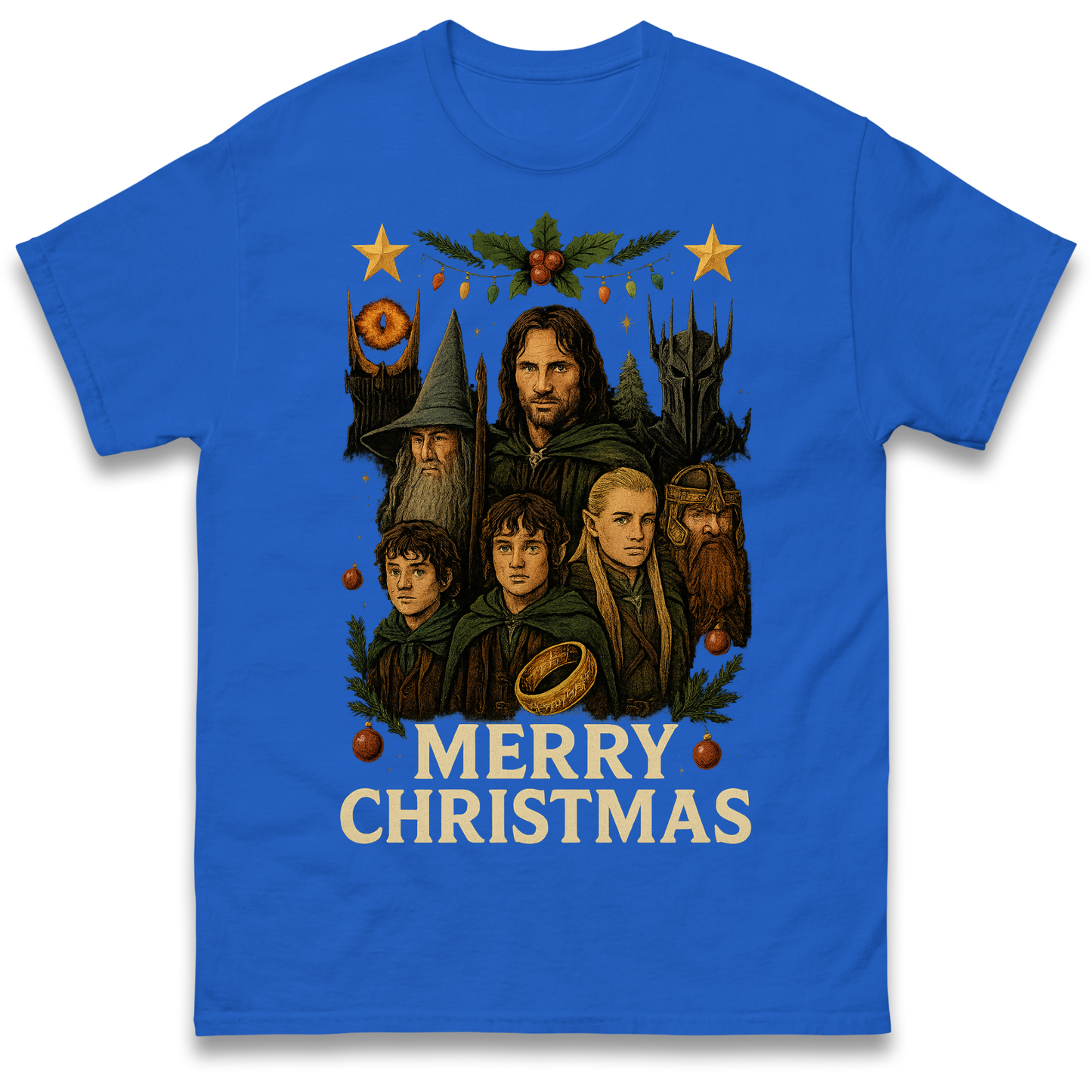 Lord of The Rings Christmas T Shirt