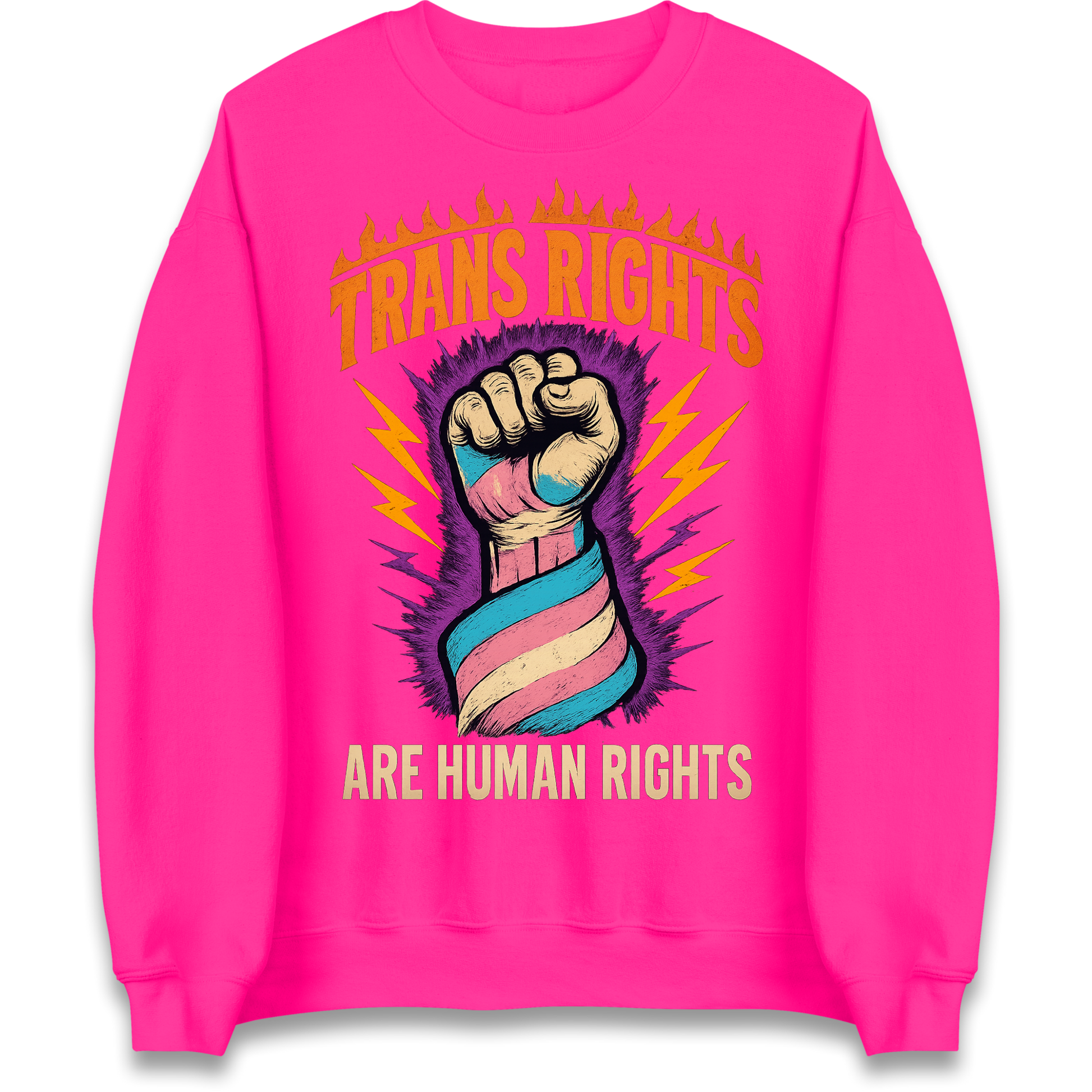 Trans Rights Are Human Rights Sweatshirt
