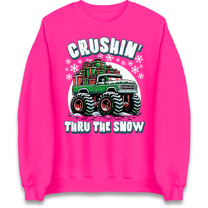 Crushin Thru The Snow Sweatshirt