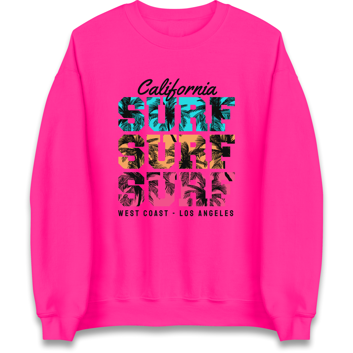 California Surf Surf Surf Sweatshirt