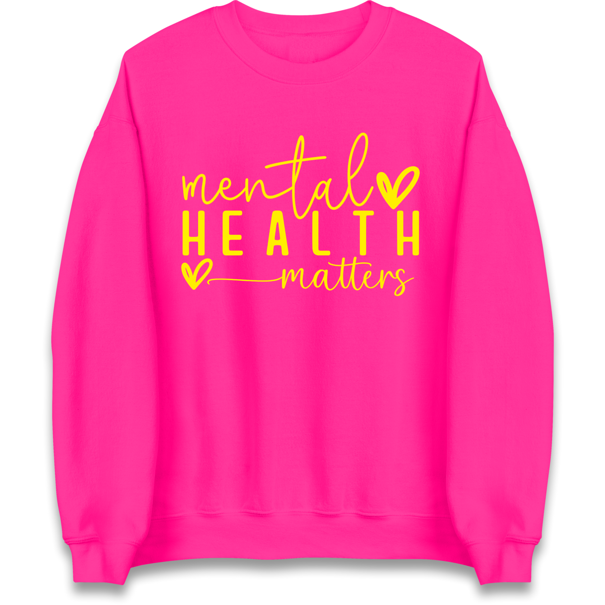 Yellow Mental Health Sweatshirt