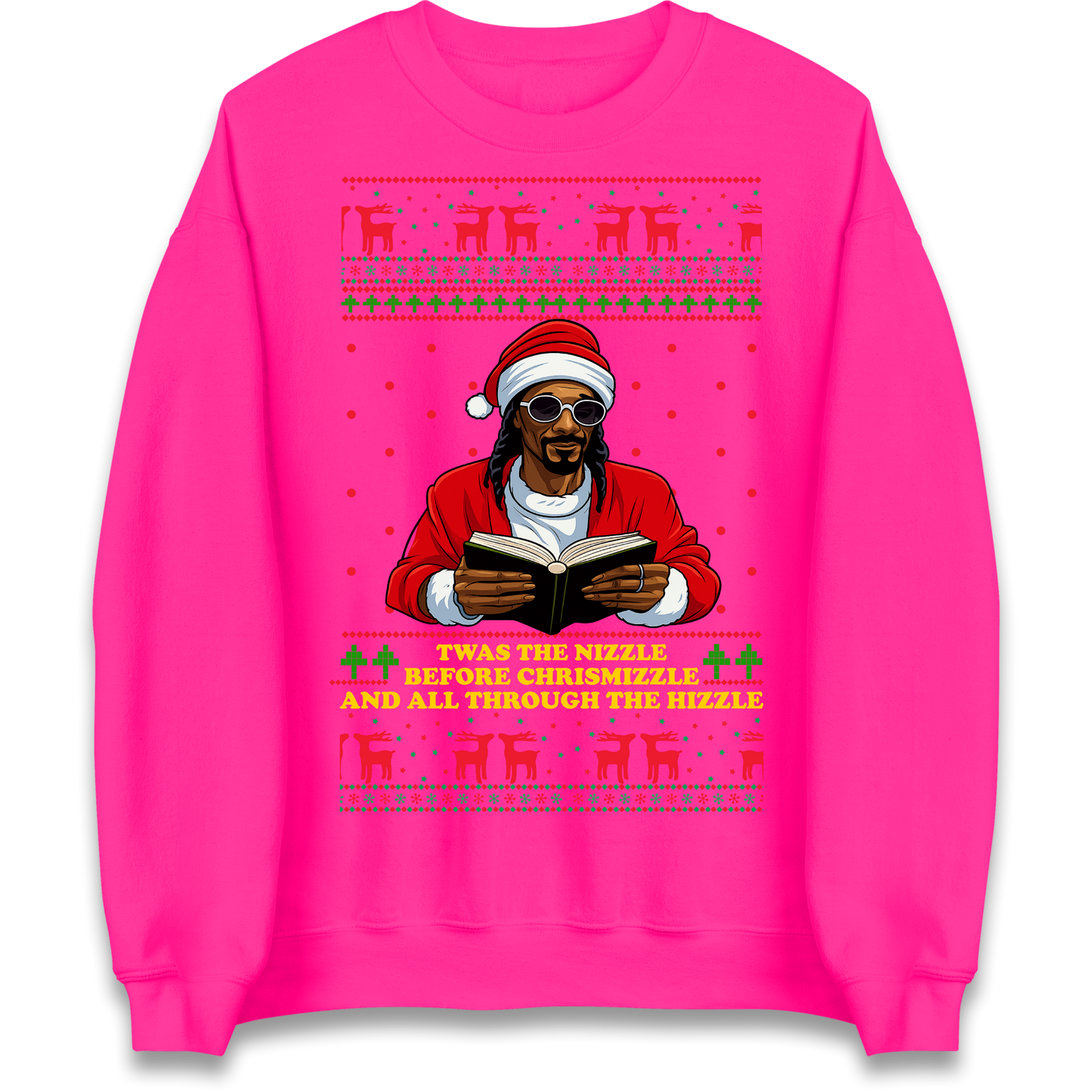 Snoop Dogg Nizzle Christmas Jumper