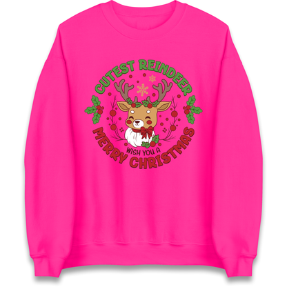 Cutest Reindeer Sweatshirt