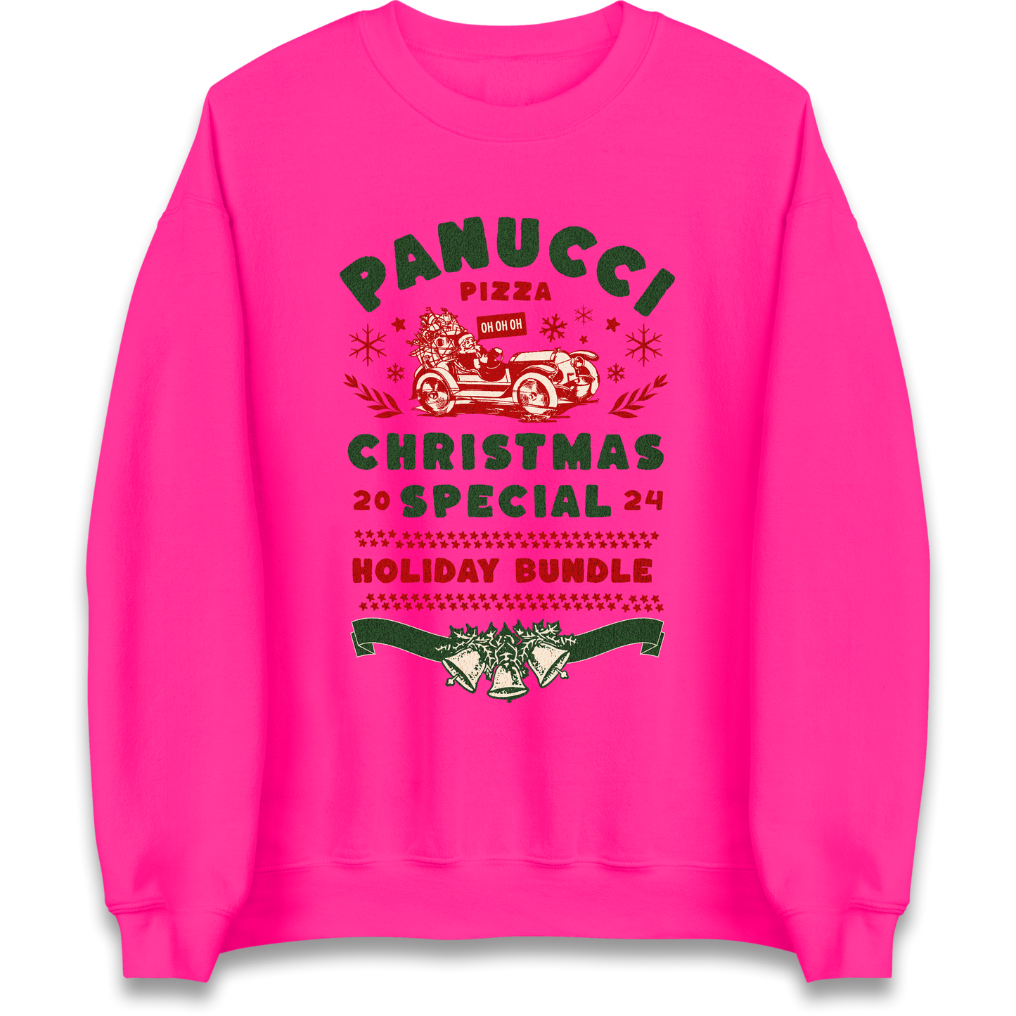 Panucci Pizza Christmas Special Christmas Sweatshirt