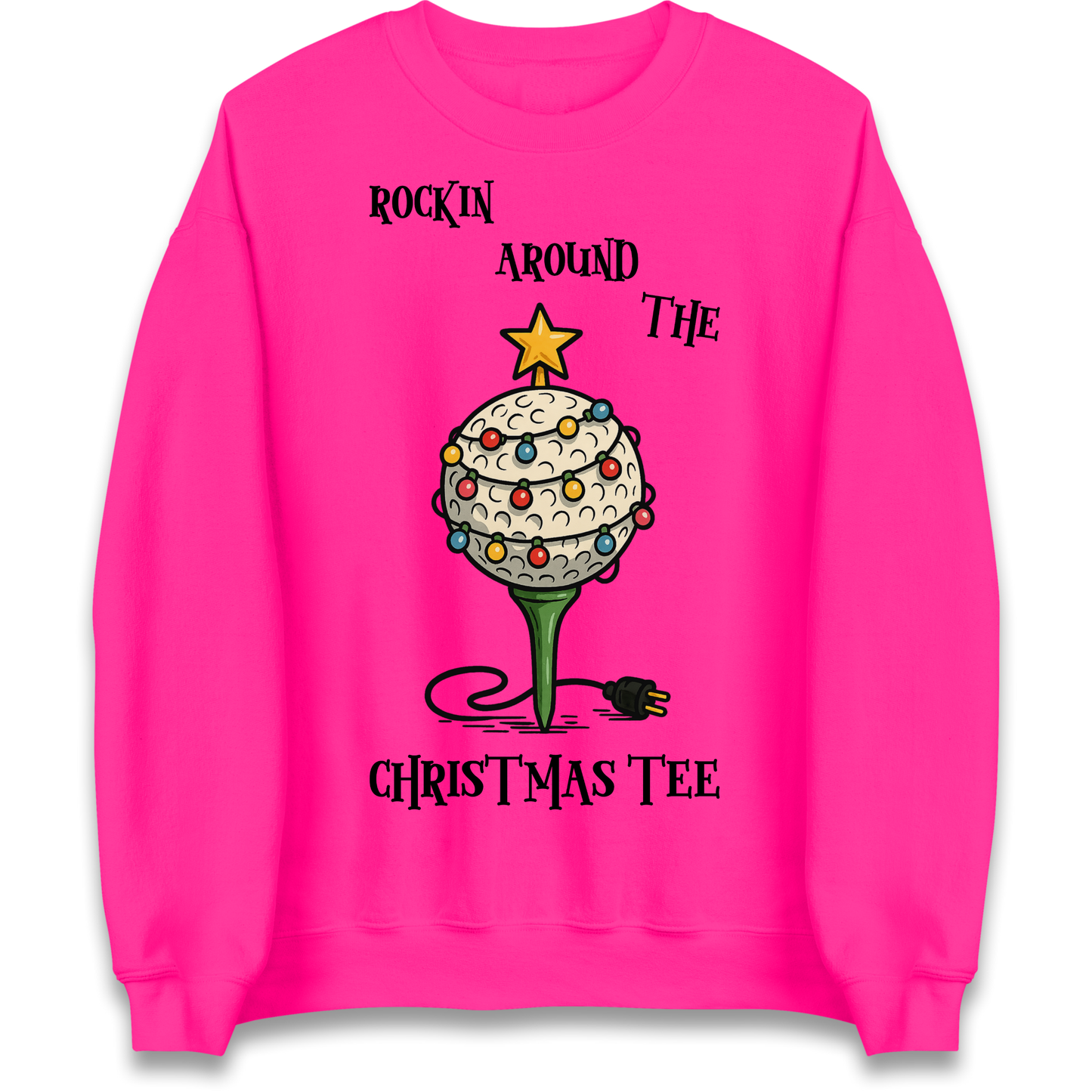 Golf Christmas Sweatshirt