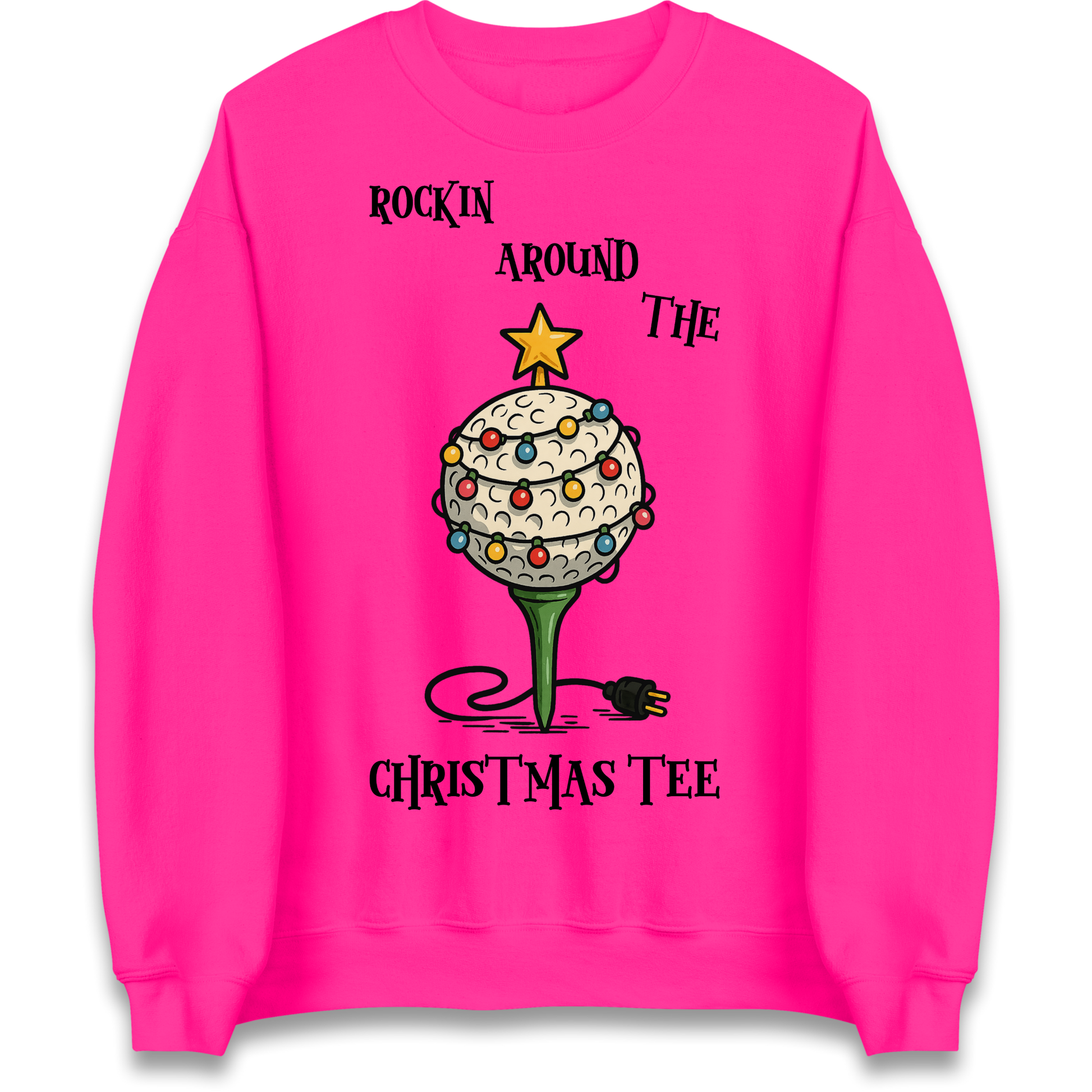 Golf Christmas Sweatshirt