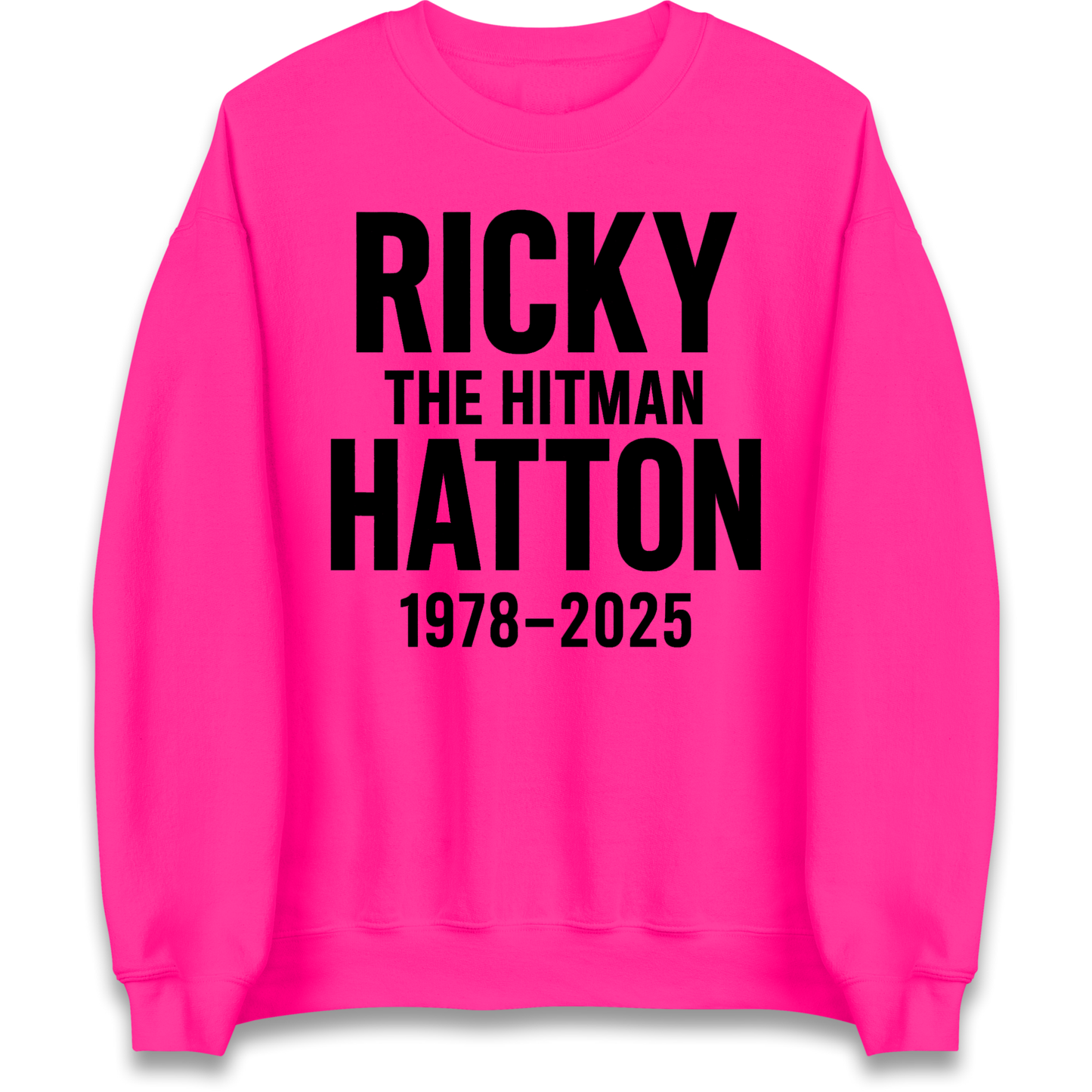 Ricky The Hitman Hatton 1978 2025 Sweatshirt