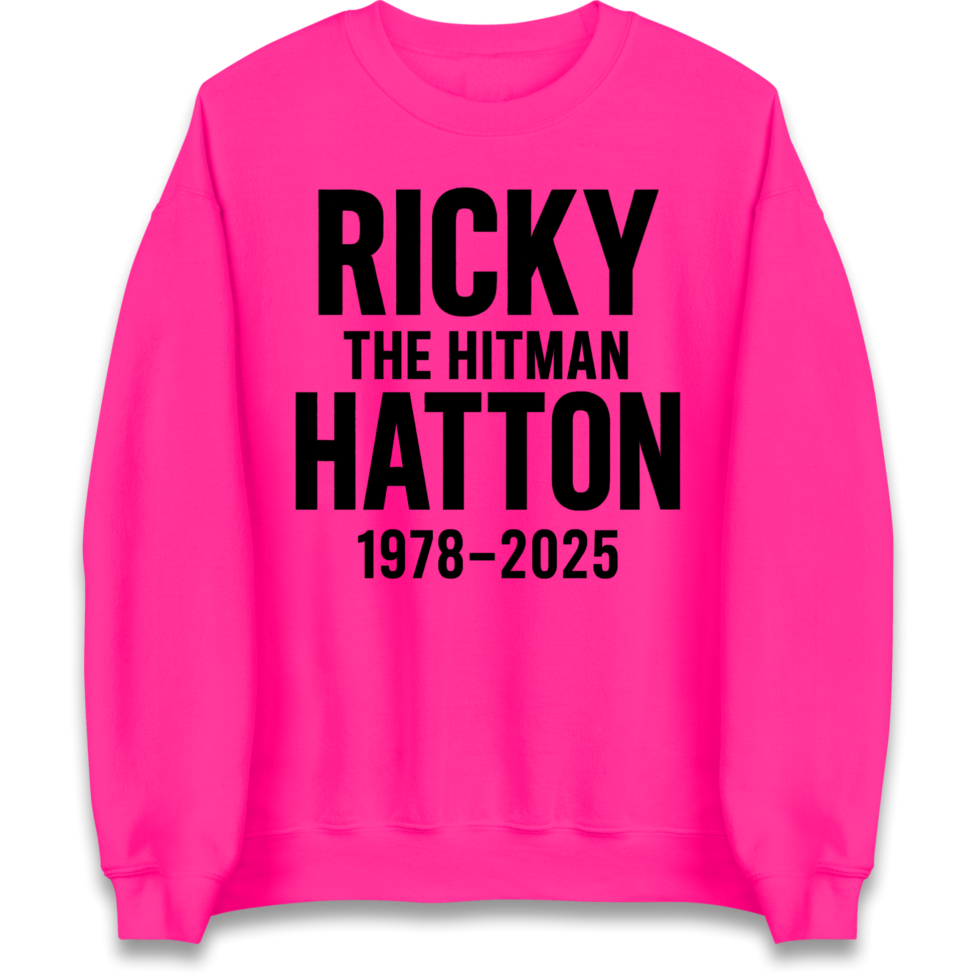 Ricky The Hitman Hatton 1978 2025 Sweatshirt