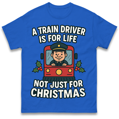 Train Driver Christmas T Shirt
