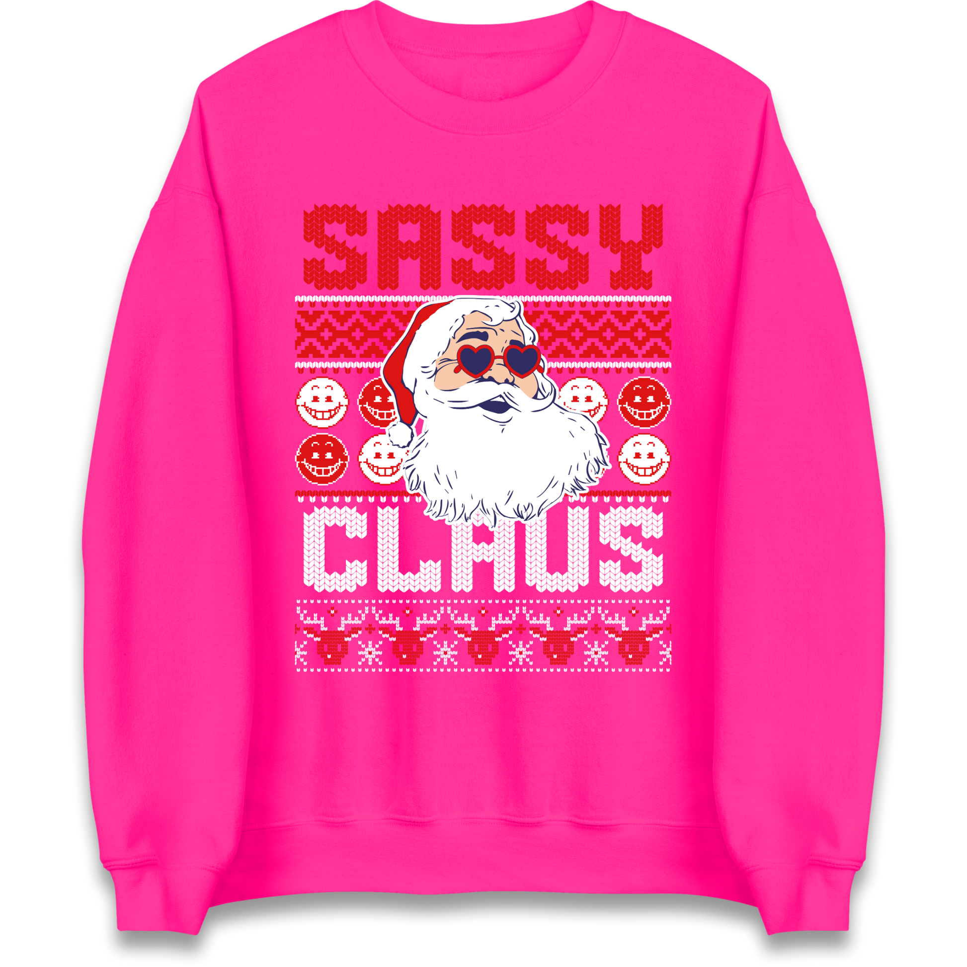 Sassy Claus Santa Christmas Sweatshirt