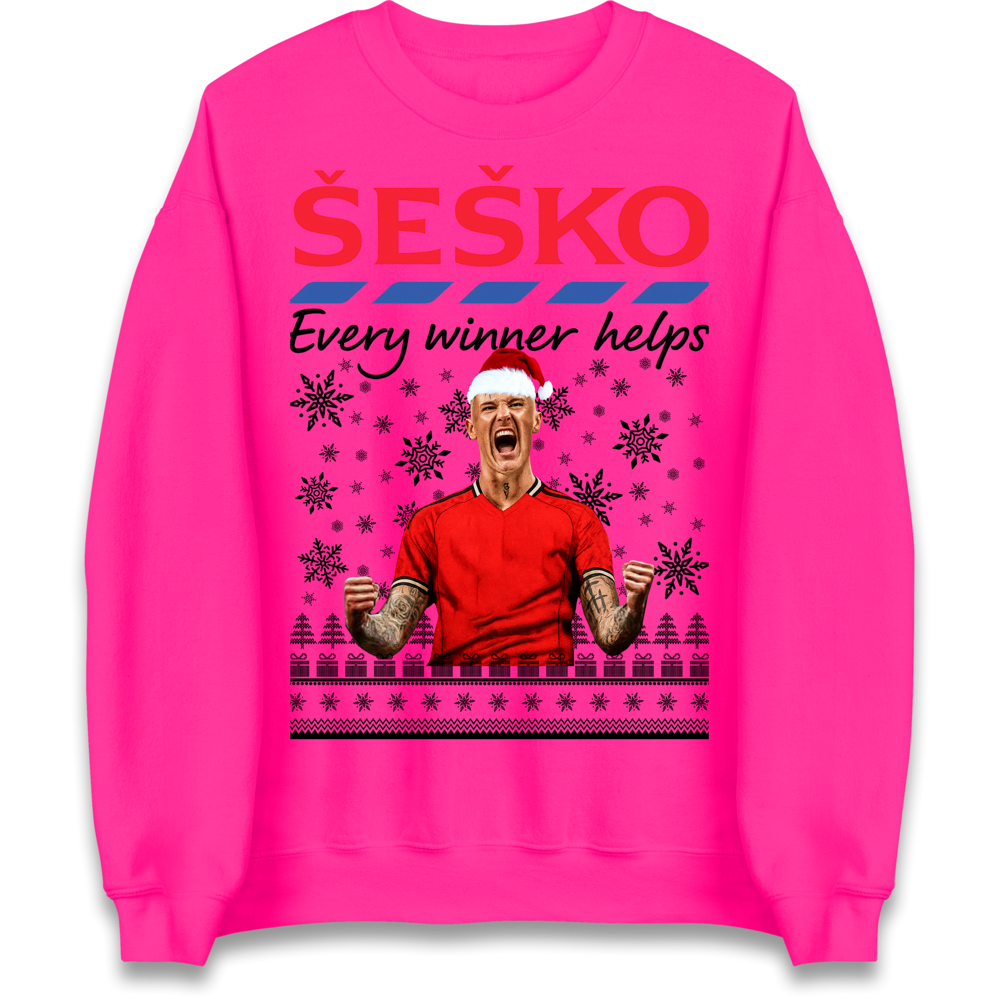 Benjamin Sesko Christmas Sweatshirt