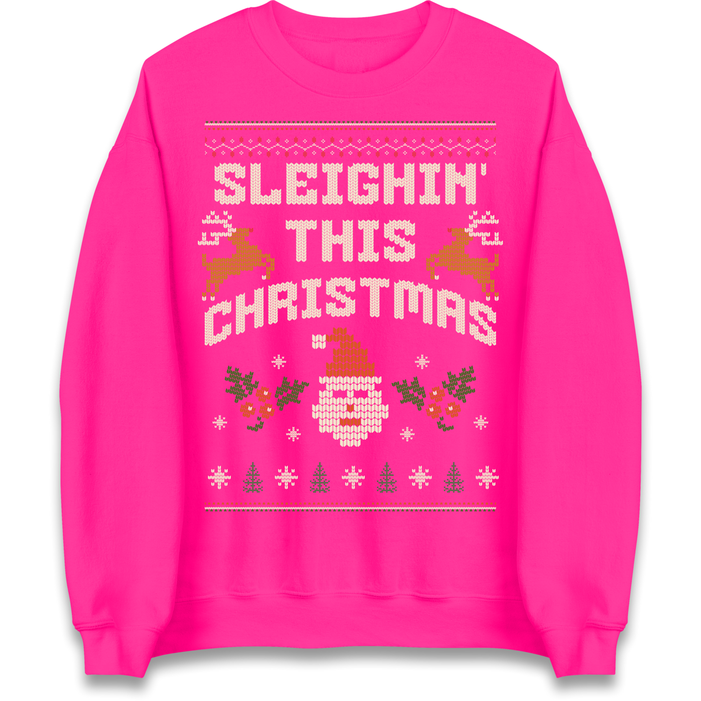 Sleighin This Christmas Christmas Sweatshirt