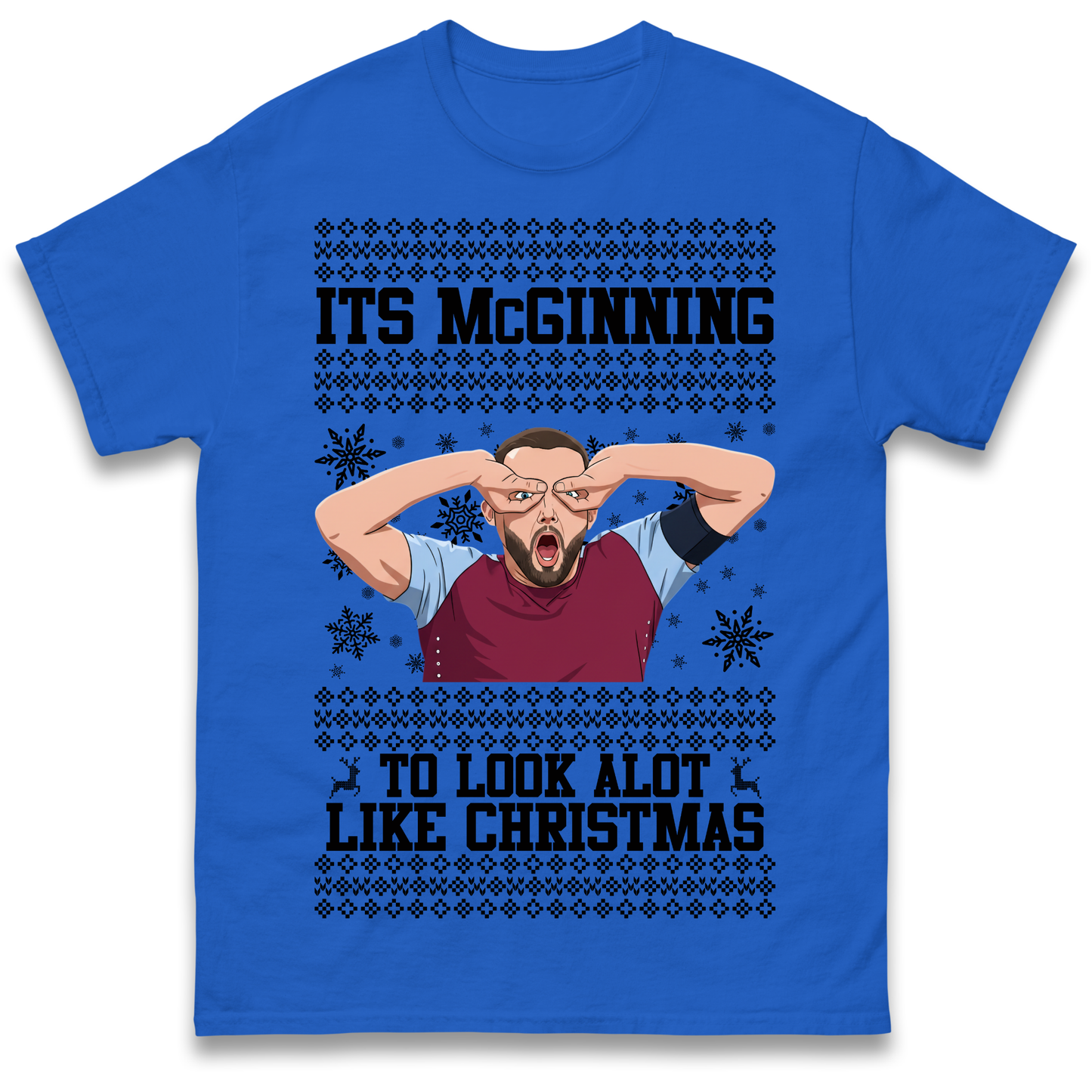 John McGinn Christmas T Shirt