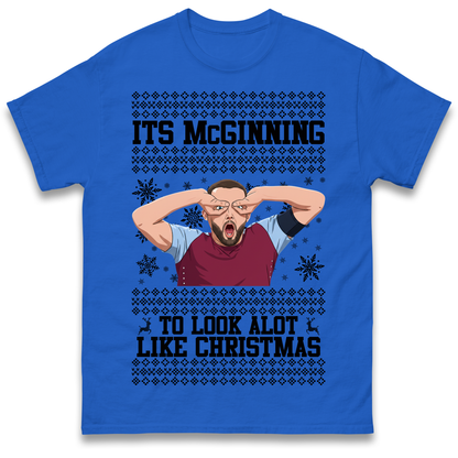 John McGinn Christmas T Shirt