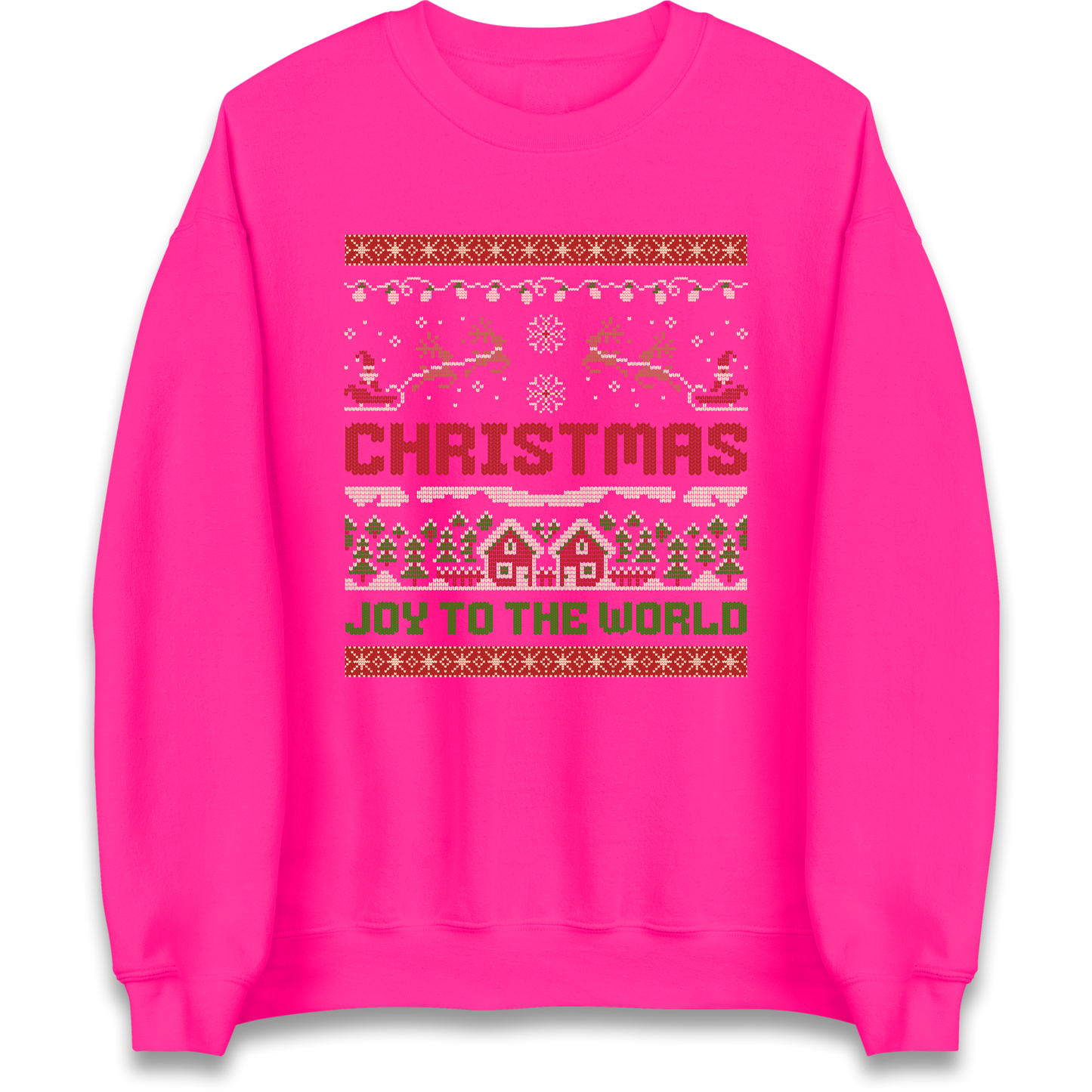 Christmas Joy to the World Christmas Sweatshirt