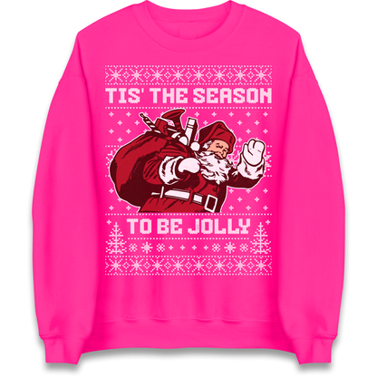 Tis The Season To Be Jolly Christmas Sweatshirt