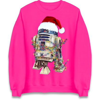 R2D2 Christmas Santa Christmas Sweatshirt
