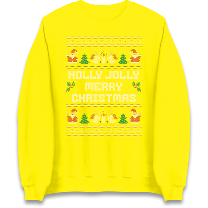 Holly Jolly Merry Christmas Sweatshirt