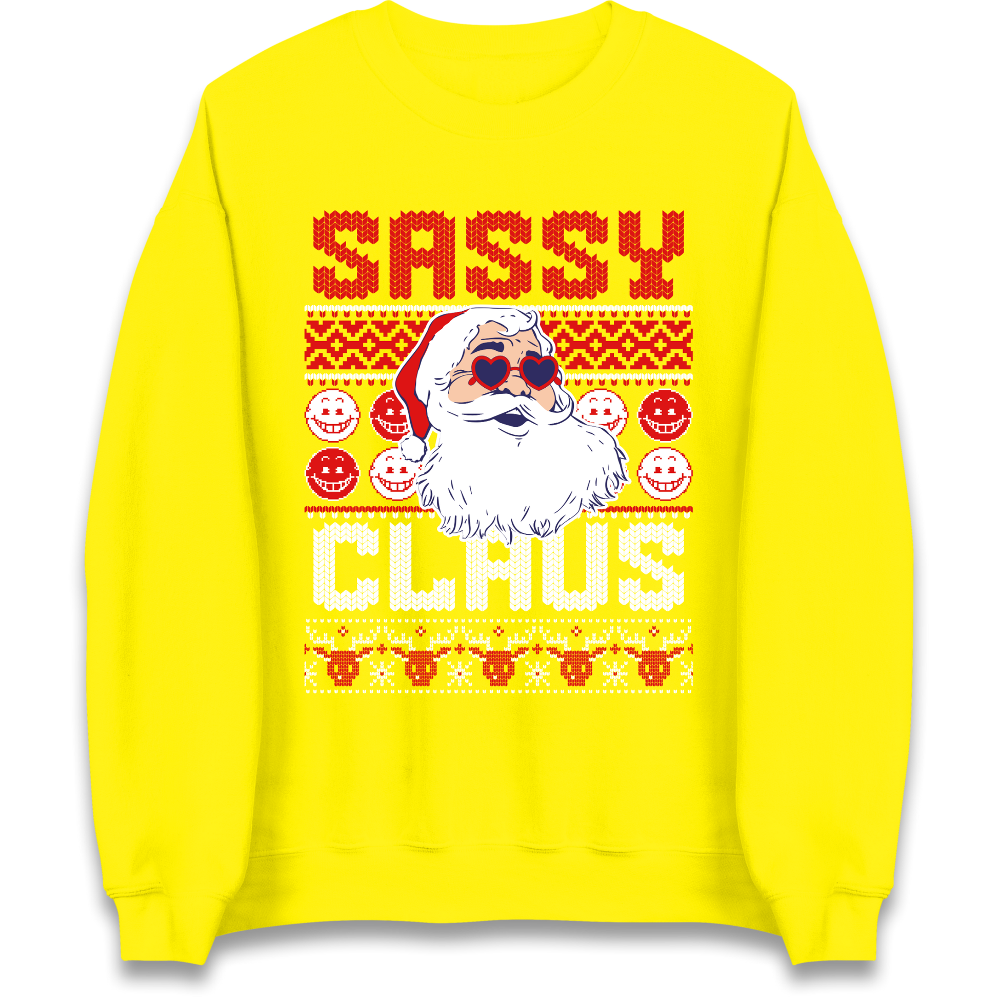 Sassy Claus Santa Christmas Sweatshirt