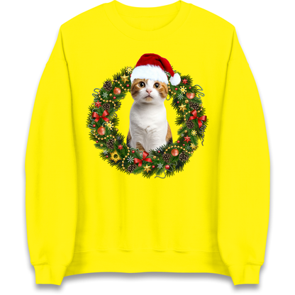 Cat Christmas Sweatshirt
