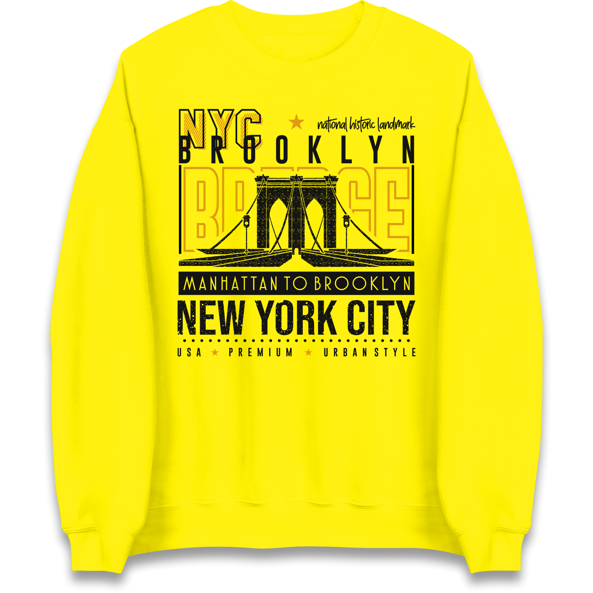 NYC Brooklyn Bridge Sweatshirt