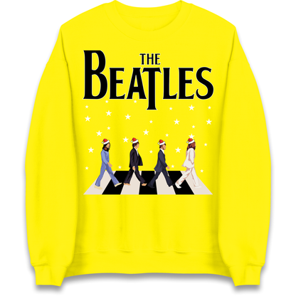 The Beatles Abbey Road Christmas Sweatshirt