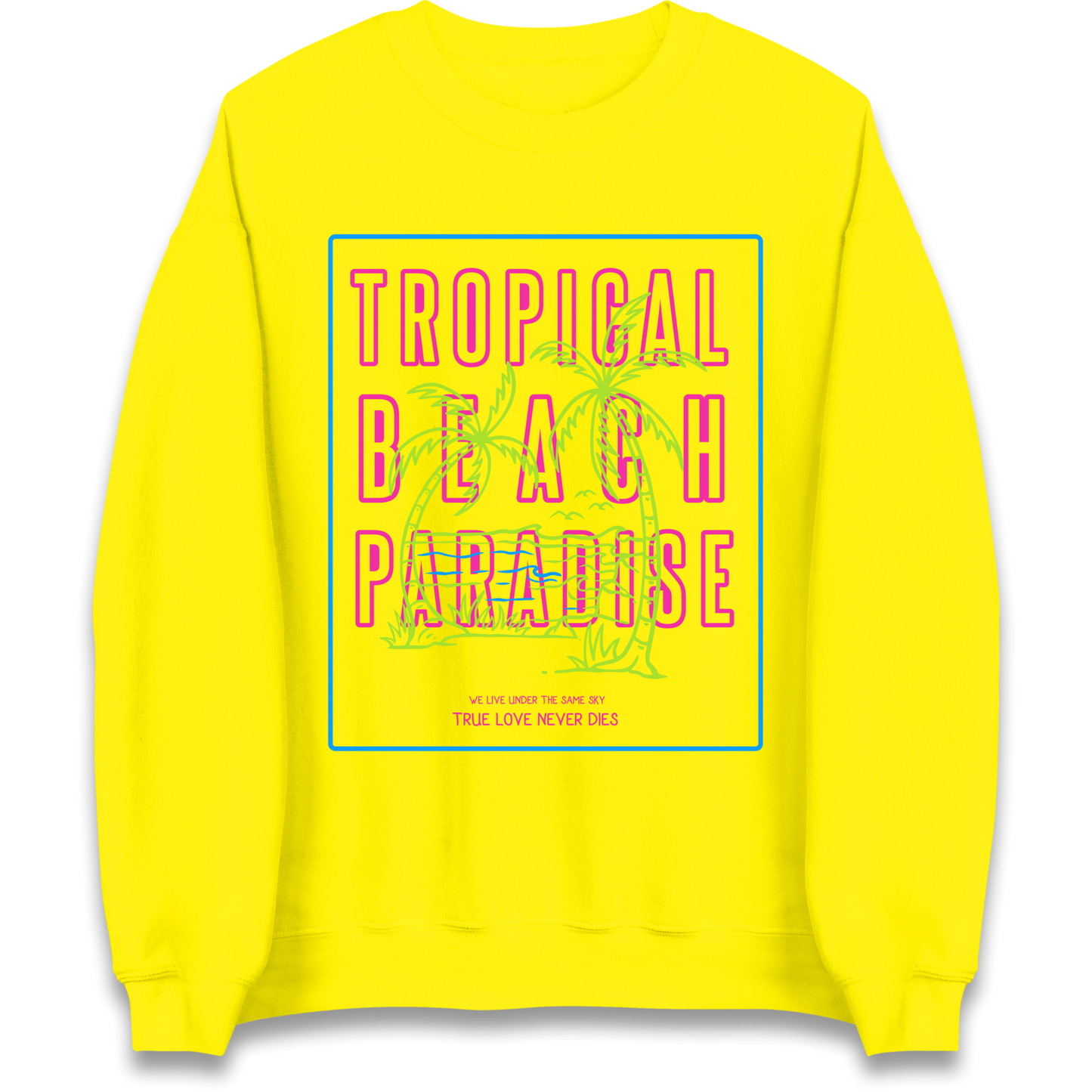 Tropical Beach Paradise Sweatshirt