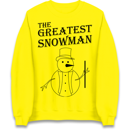 The Greatest Snowman Christmas Sweatshirt