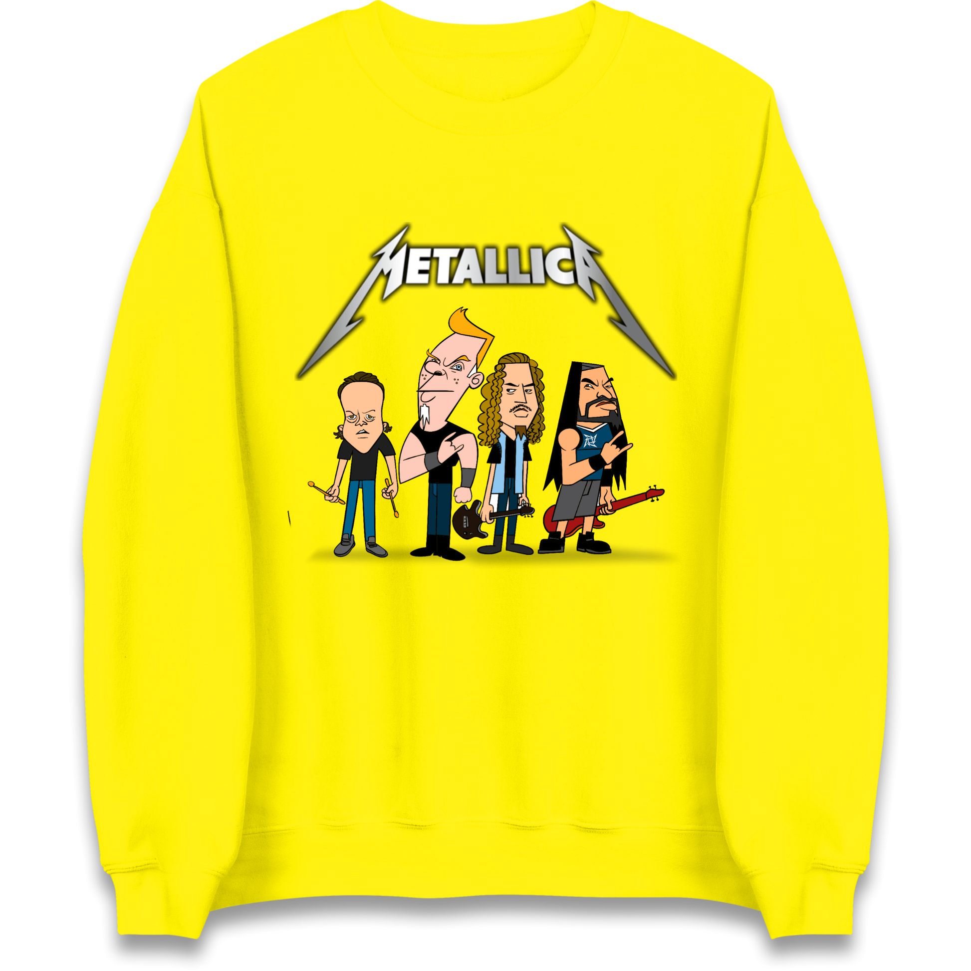 Metallica Cartoon Sweatshirt